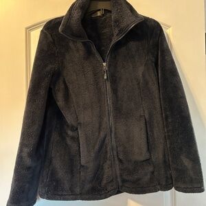 Women's Black Fleece Jacket